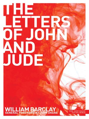 cover image of New Daily Study Bible the Letters of John and Jude
